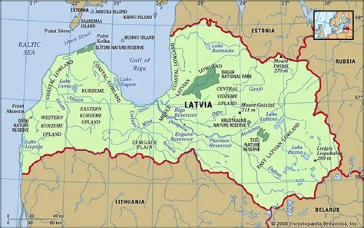 Where is latvian spoken?