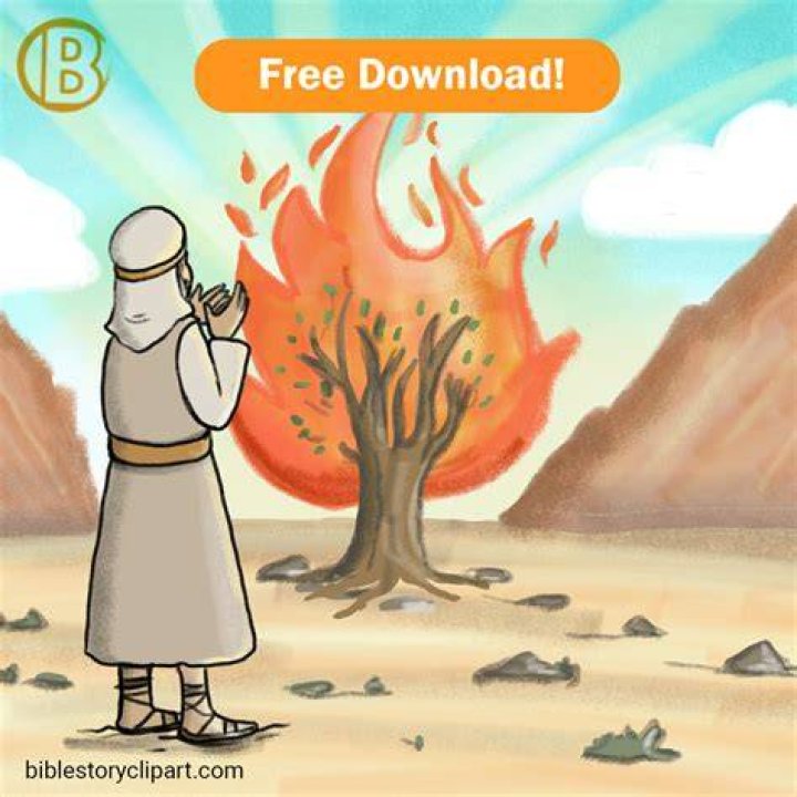 Where is the story of the burning bush in the bible?