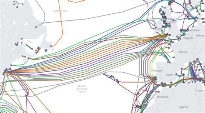 Where was the first transatlantic cable laid?
