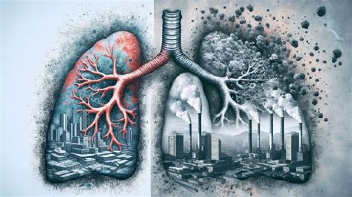 Which disease is aggravated by air pollution?