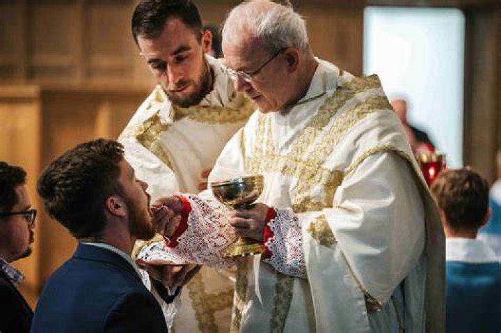 Which hand for communion?