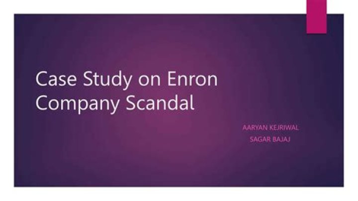 Which intervention resulted from the enron scandal?