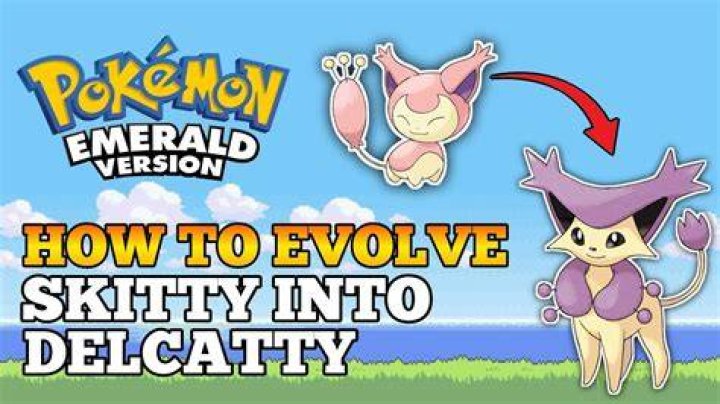 Which level does skitty evolve at?