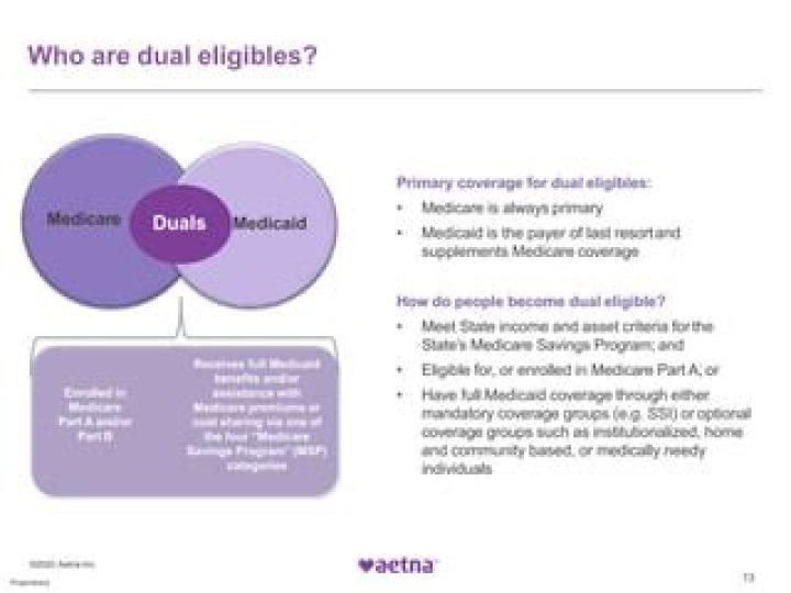Who are dual eligibles?