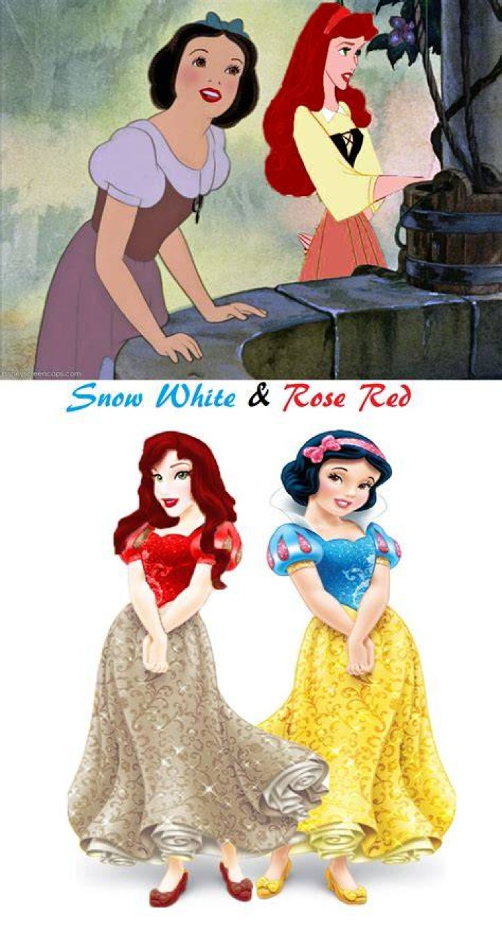 Who is rose red in snow white?