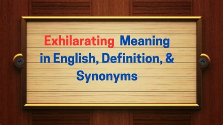 Who to spell exhilarating?
