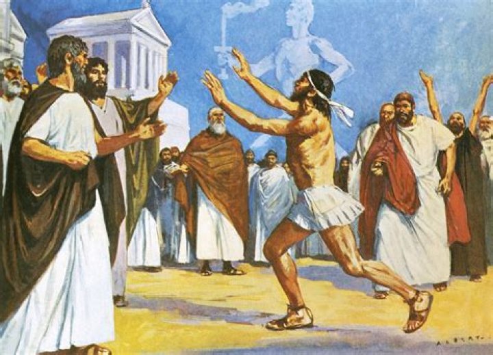 Who was pheidippides and what did he do?
