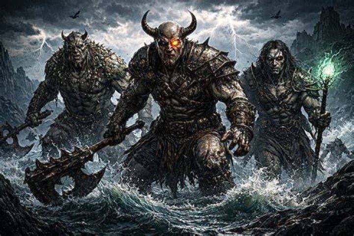 Who were the fomorians in irish mythology?