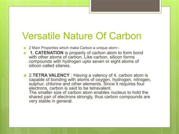 Why carbon is tetravalent element?