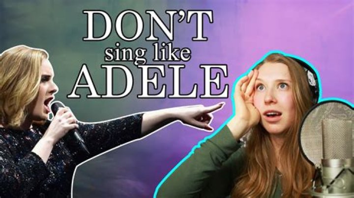 Why did adele stop singing?