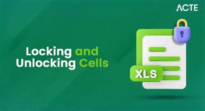 Why locking cells in excel?