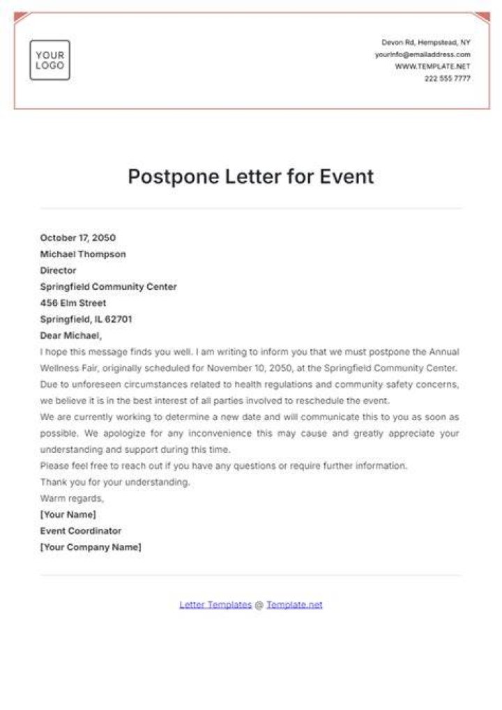 Will ailet be postponed?