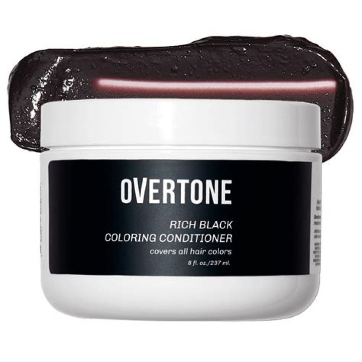 Will overtone black wash out?